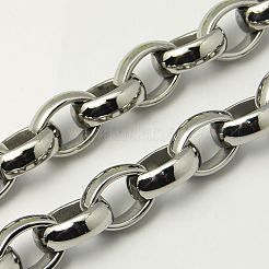 変色しにくい304ステンレススチールネックレス  カニカン付き  ステンレス鋼色  20.08インチ（51cm）&nbsp;NJEW-C074-17