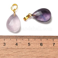 Natural Fluorite Pendants&nbsp;G-C155-01B-G