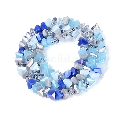 Mixed Styles Electroplate Glass Beads Strands&nbsp;EGLA-Q135-03A-C04
