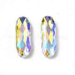 Pointed Back Glass Rhinestone Cabochons&nbsp;MRMJ-N027-003