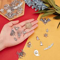 Tibetan Style Alloy Pendants&nbsp;TIBEP-SC0001-65AS