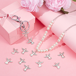 50Pcs Tibetan Style Alloy Pendants&nbsp;FIND-UN0004-25
