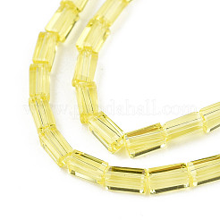 Transparent Glass Beads Strands&nbsp;GLAA-N052-03-C01