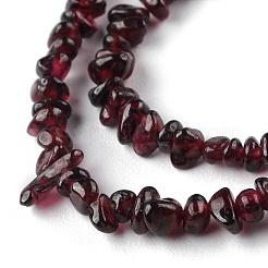 Natural Garnet Beads Strands&nbsp;G-G0003-B25