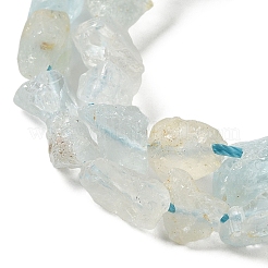 Raw Rough Natural Aquamarine Beads Strands&nbsp;G-I283-G08-02