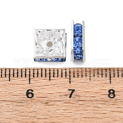 Brass Rhinestone Spacer Beads&nbsp;RSB074NF-14S