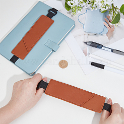 2Pcs Rectangle Elastic Pen Holder for Notebook&nbsp;AJEW-GF0013-13B