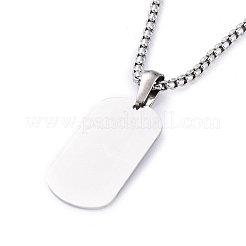 Non-Tarnish 304 Stainless Steel Double Layer Necklaces&nbsp;NJEW-M181-03P