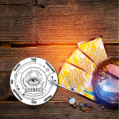 Pendulum Board Dowsing Necklace Divination DIY Making Kit&nbsp;DIY-CN0001-80