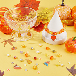 DIY Thanksgiving Day Jewelry Making Findings Kits&nbsp;DIY-SP0001-55