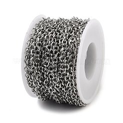 Tarnish Resistant Vacuum Plating 304 Stainless Steel Rolo Chains&nbsp;CHS-H026-08B-P