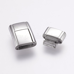 変色しにくい304ステンレススチール製バヨネット留め具  長方形  ステンレス鋼色  24x12.5x5.5mm  穴：3x11mm&nbsp;STAS-E144-141P