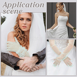 2 Pairs Tulle Gloves&nbsp;AJEW-ME0001-72