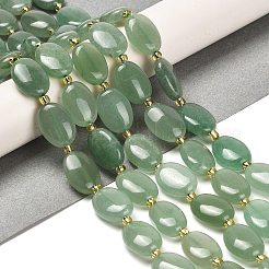 Natural Green Aventurine Beads Strands&nbsp;G-H005-A02-02