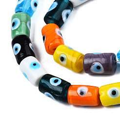 Handmade Evil Eye Lampwork Beads&nbsp;LAMP-N029-013A