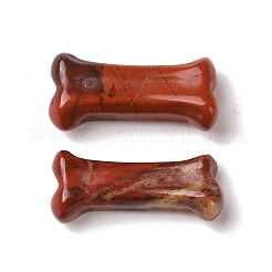 Natural Mixed Gemstone Dog Bone Shape Sculptures&nbsp;DJEW-G033-01A