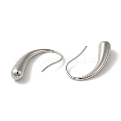 304 Stainless Steel Teardrop Dangle Earrings for Women&nbsp;EJEW-S237-08