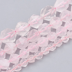 Natural Rose Quartz Beads Strands&nbsp;G-S332-12mm-013