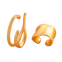 2Pcs Brass Cuff Earrings&nbsp;WG7AD45-01