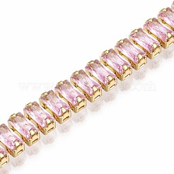 Cubic Zirconia Classic Tennis Bracelet&nbsp;ZIRC-S067-073G-NF