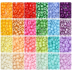 DIY Column Baking Paint Glass Seed Beads Bracelets Making Kits&nbsp;SEED-FS0001-39