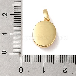 Rack Plating Brass with Synthetic Opal Pendants&nbsp;KK-S370-09G-03