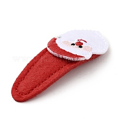 Christmas Santa Claus Non Woven Fabric Snap Hair Clips&nbsp;PHAR-G006-01P