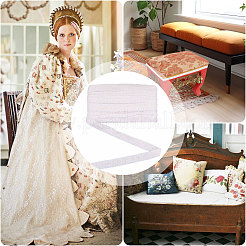 Polyester Tassel Fringe Trimming&nbsp;OCOR-WH0090-006B