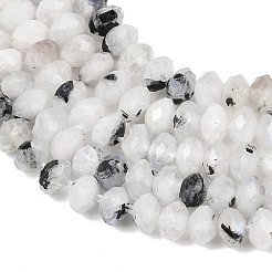 Natural Rainbow Moonstone Beads Strands&nbsp;G-B175-A01-3x5mm