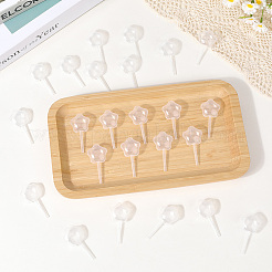 プラスチック製の使い捨て移し替えピペット  目薬  送液用  透明  スター  51x25x15mm  容量：4ml（0.14fl.oz）&nbsp;FIND-WH20020-261B