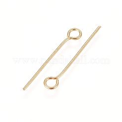 304 Stainless Steel Eye Pins&nbsp;A-STAS-L238-005I-G