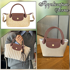 DIY PU Leather Handbag Making Kits&nbsp;PURS-CL0001-43B
