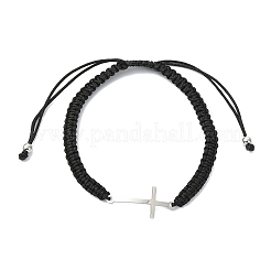 4Pcs 4 Styles Adjustable 201 Stainless Steel Link Bracelets&nbsp;BJEW-JB13790