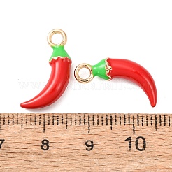 Alloy Enamel Pendants&nbsp;FIND-P035-06G