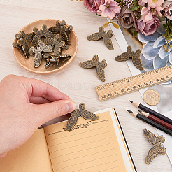 12Pcs Brass Clips&nbsp;DIY-FG0009-83