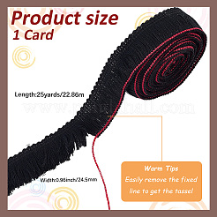 Polyester Tassel Ribbon&nbsp;OCOR-WH20003-55A