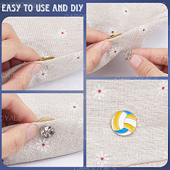 100個 2色 アイアンバタフライクラッチピンバック  プラチナ·ゴールデン  11.5x5.5mm  穴：1mm  50個/カラー&nbsp;DIY-CY0002-52