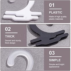 プラスチックソックスフック300色3個  下着 手袋 パッキングハンガー  ミックスカラー  25x25.5x2mm  内径：9mm  100個/カラー&nbsp;FIND-NB0002-89