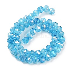 Baking Paint Glass Beads Strands&nbsp;GLAA-H032-05-02