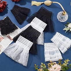 2 Pairs 2 Style Polyester Oversleeves&nbsp;AJEW-NB0004-03A
