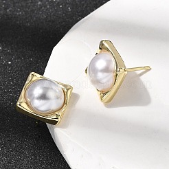 Brass Stud Earring&nbsp;EJEW-H180-02G