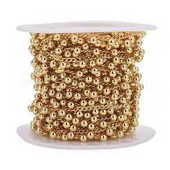 Handmade Brass Curb Chains&nbsp;CHC-F013-03G