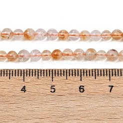 Heated Natural Citrine Bead Strands&nbsp;G-P466-01E-01