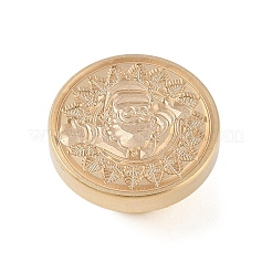 Christmas Series Wax Seal Brass Stamp Head&nbsp;AJEW-Z031-04G-08