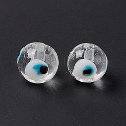 Handmade Evil Eye Lampwork Beads&nbsp;LAMP-F025-03F