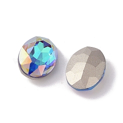 Glass Rhinestone Cabochons&nbsp;RGLA-L029-02B-BBLA