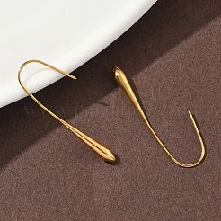 304 Stainless Steel Dangle Earrings&nbsp;EJEW-F375-01C-G
