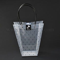 Transparent PVC Gift Bag with Handle&nbsp;ABAG-A004-01C