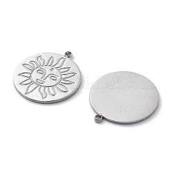 Anti-Tarnish 304 Stainless Steel Pendants&nbsp;STAS-R130-42P