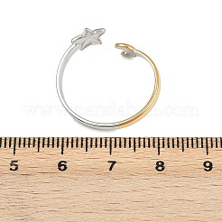 304 Stainless Steel Cuff Rings for Women&nbsp;RJEW-B133-05B